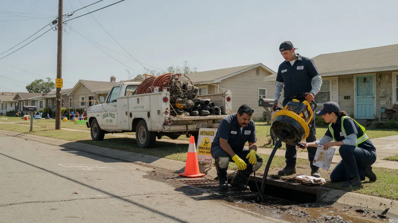Drain Cleaning in Blair, OK near me